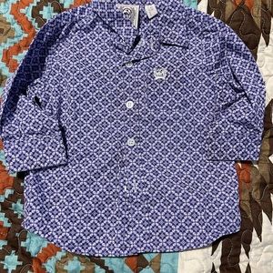 Infant boys button down